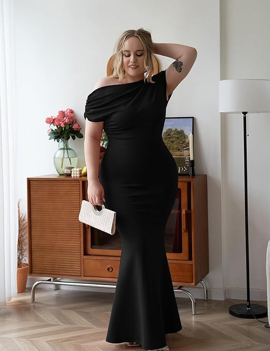 LaMyla™ Off-Shoulder Bodycon Maxi Dress