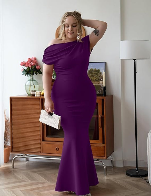 LaMyla™ Off-Shoulder Bodycon Maxi Dress